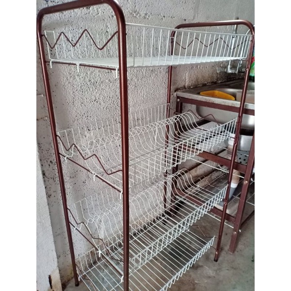 3V Plate Rack / Rak Pinggan & Mangguk /Dish Rack/Kitchen Rack/3tier Rak