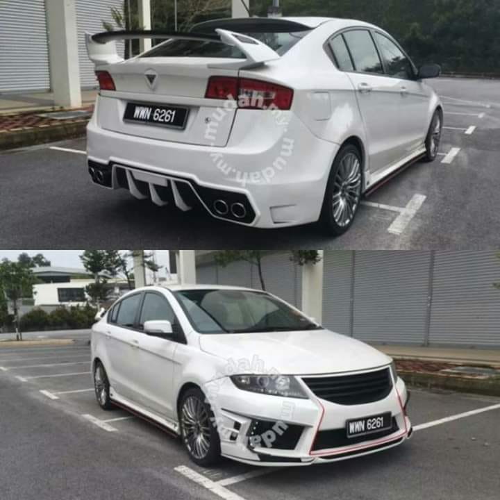 preve fighter x bumper depan bodykit proton preve betong bodykit ...