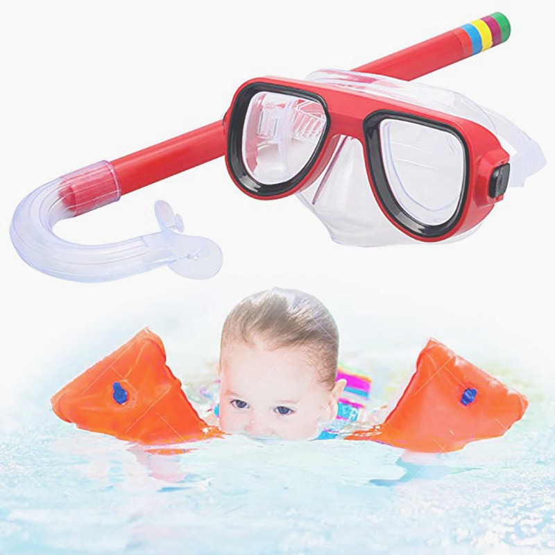 Versatile Reliable Kids' Diving Set: Goggle Mask Breathing Tube Anti-fog Shockproof Underwater Adventure! Multi Have - Image 5