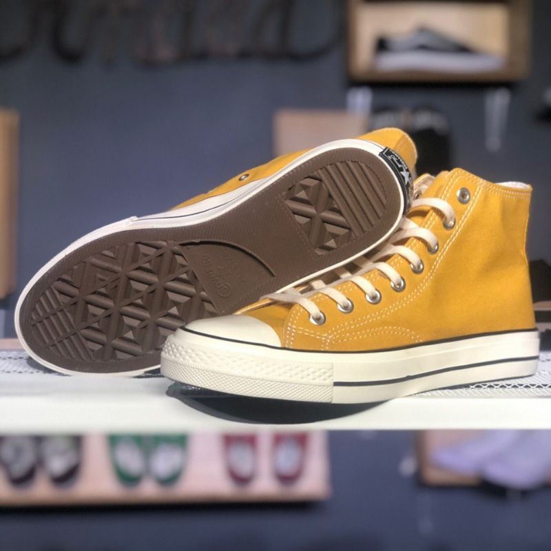 converse 1970s yellow high