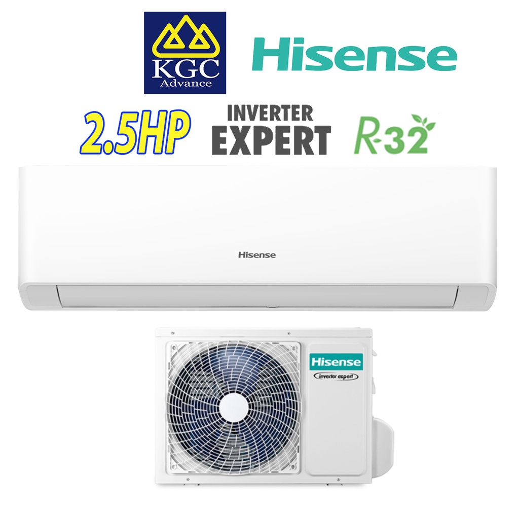 Hisense AI25KAGS 2.5HP R32 Inverter Air Conditioner