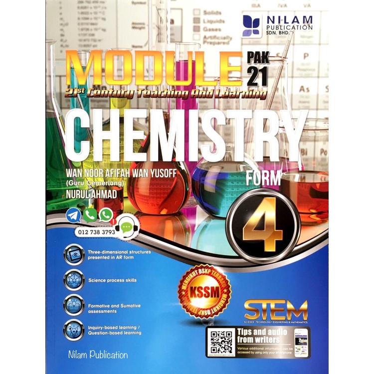 Chemistry form 4 answer