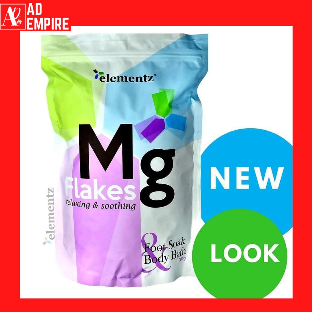 ELEMENTZ Magnesium Flakes 1kg Shopee Malaysia