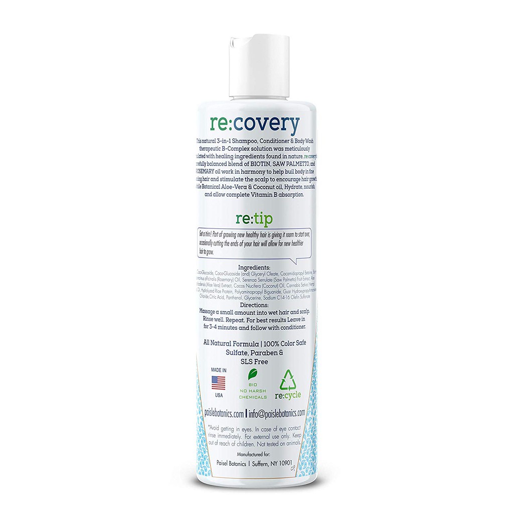 Paisle Biotin Shampoo For Hair Growth Thickening Shampoo For