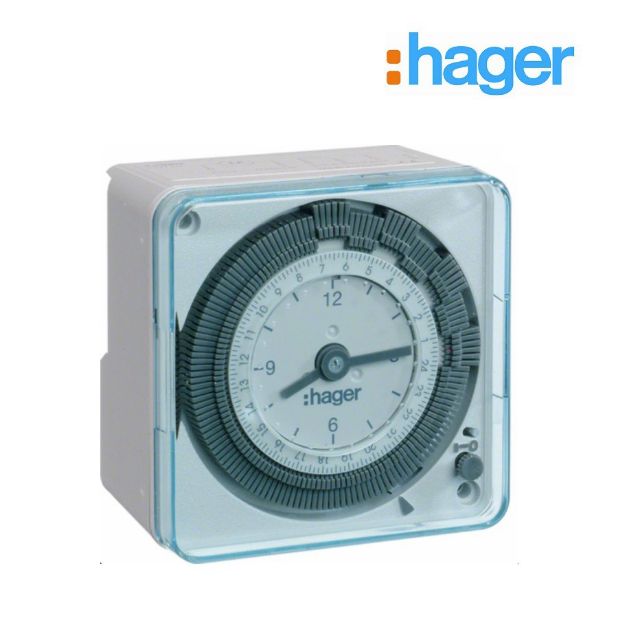 [Original] Hager EH711 16A 24 Hours Timer Switch Shopee Malaysia