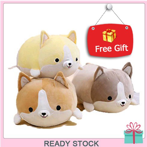 kawaii corgi plush