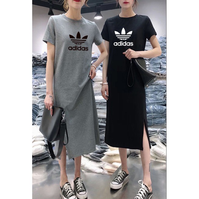 ladies adidas t shirt dress