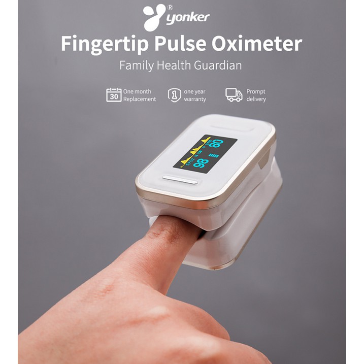 SPO2 FINGERTIP PULSE OXIMETER HOMECARE PORTABLE (YONKER MODEL YK81C