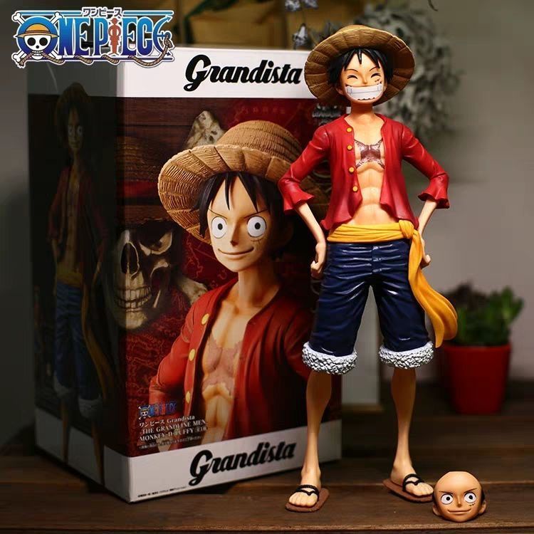 ⚡Ready stock⚡ One Piece Action Figure One Piece Straw Hat Pirates Anime  Figure Luffy Ace Zoro Sanji Figure Model Car Decoration | Shopee Malaysia
