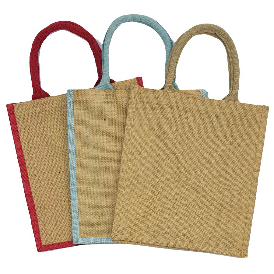 Eco Basic Tote Jute Bag with 3 Colour | Shopee Malaysia