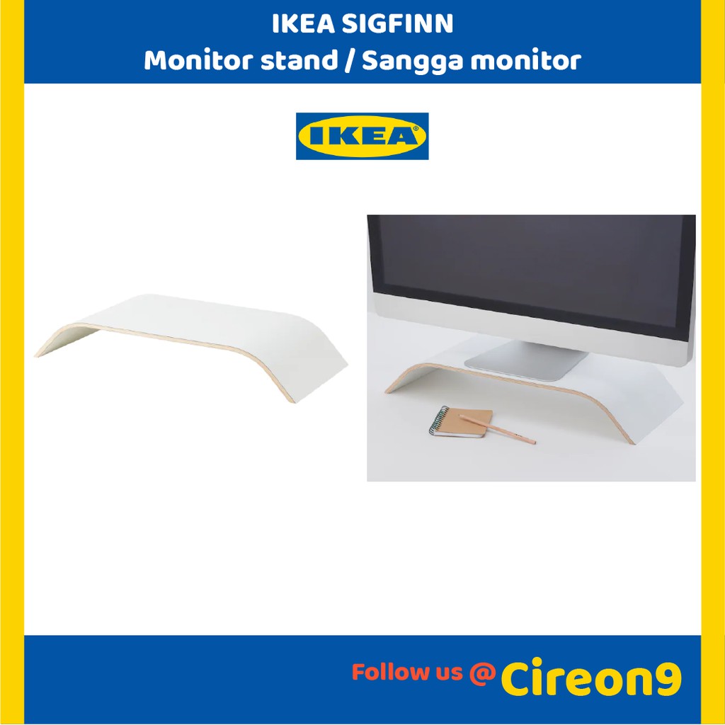 IKEA SIGFINN Monitor stand / Sangga monitor Shopee Malaysia