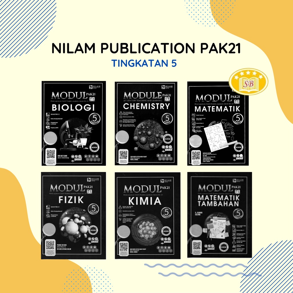 Nilam Publication Modul Pak21 Tingkatan 5 Kssm Matematik Tambahan Fizik Kimia Biologi Chemistry Matematik Shopee Malaysia