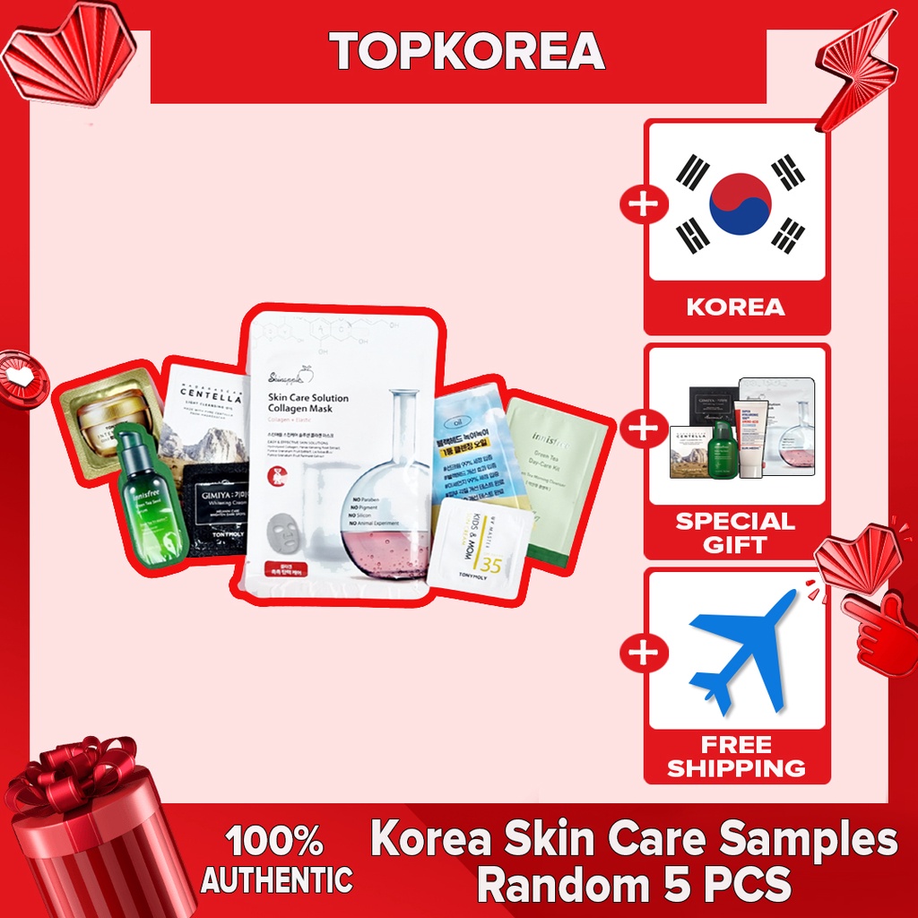 ★Korea Skin Care Samples★ <<<<FREE GIFT 5 ITEMS >>>> TOPKOREA / Shipping from korea