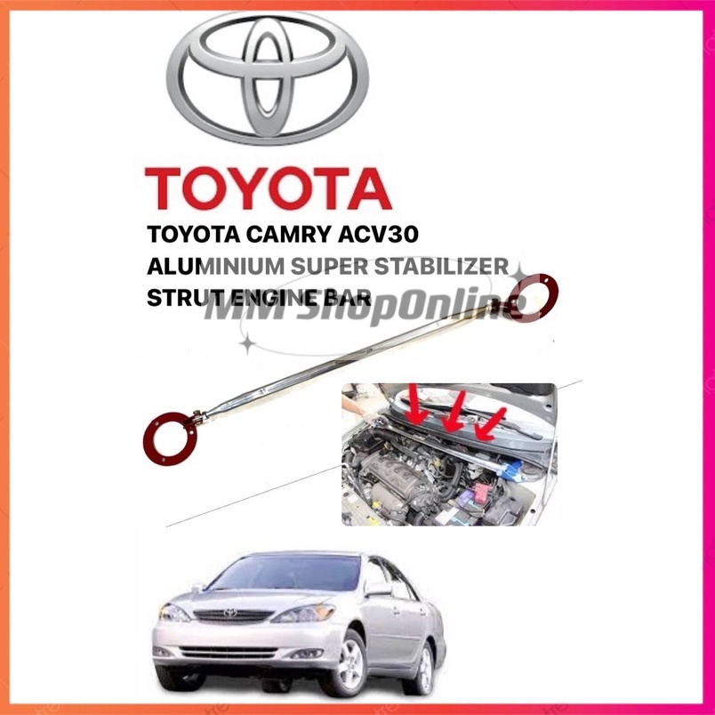 Toyota Camry Acv Year Aluminium Front Super Stabilizer Strut Engine Bar Shopee Malaysia