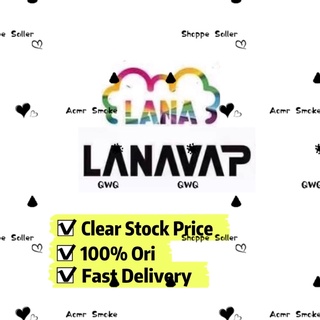 Lana P0d 透明发光弹 1.8ml 100%Ori 清货价