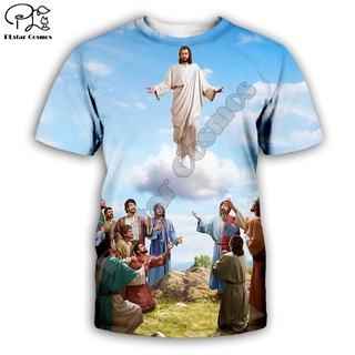 2020 God Men S T Shirt Religion Jesus Christ 3d Printing Men S T Shirt Men S Clothing Shopee Malaysia - jesus cross t shirt roblox