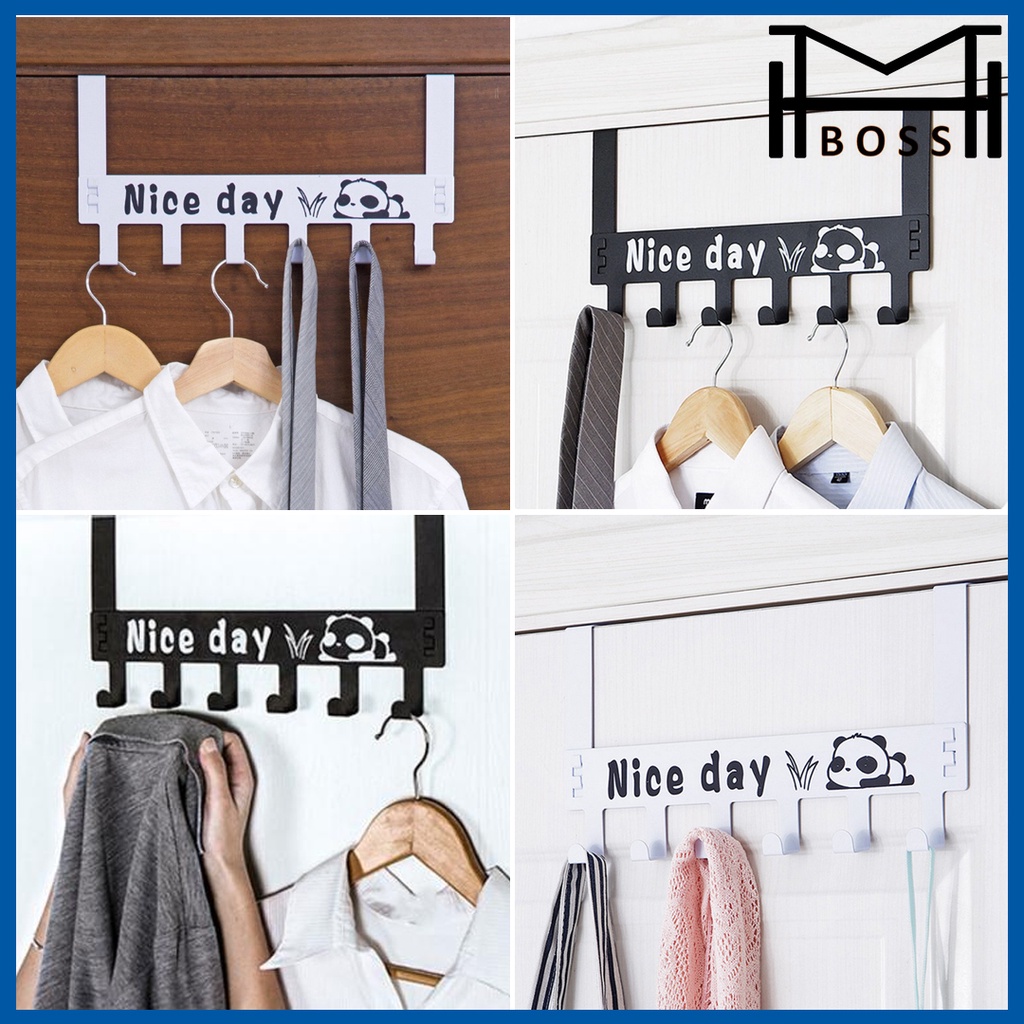 IRON DOOR HANGER CLOTHES HANGER OVER DOOR PENYANGKUT UNTUK PINTU ...