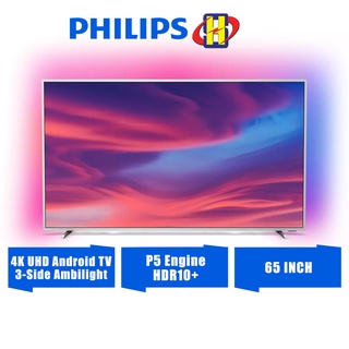 Image of Philips 4K UHD Android SMART TV (65 Inch) LED 3-Side Ambilight HDR10+ 65PUT7374/68