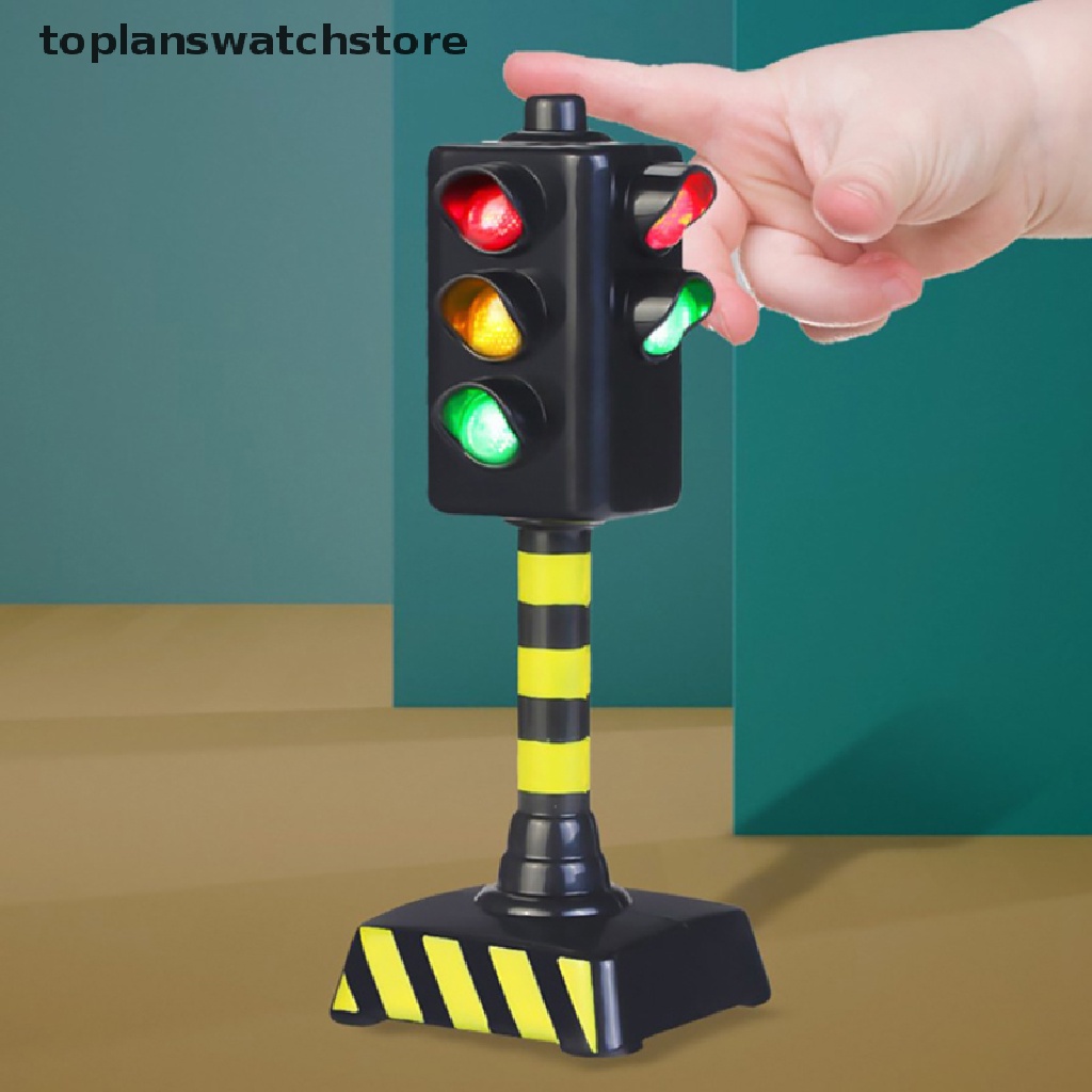 toplan Kids Mini Traffic Signs Light Speed Camera Toy with Music LED Traffic rule toy swatchstore