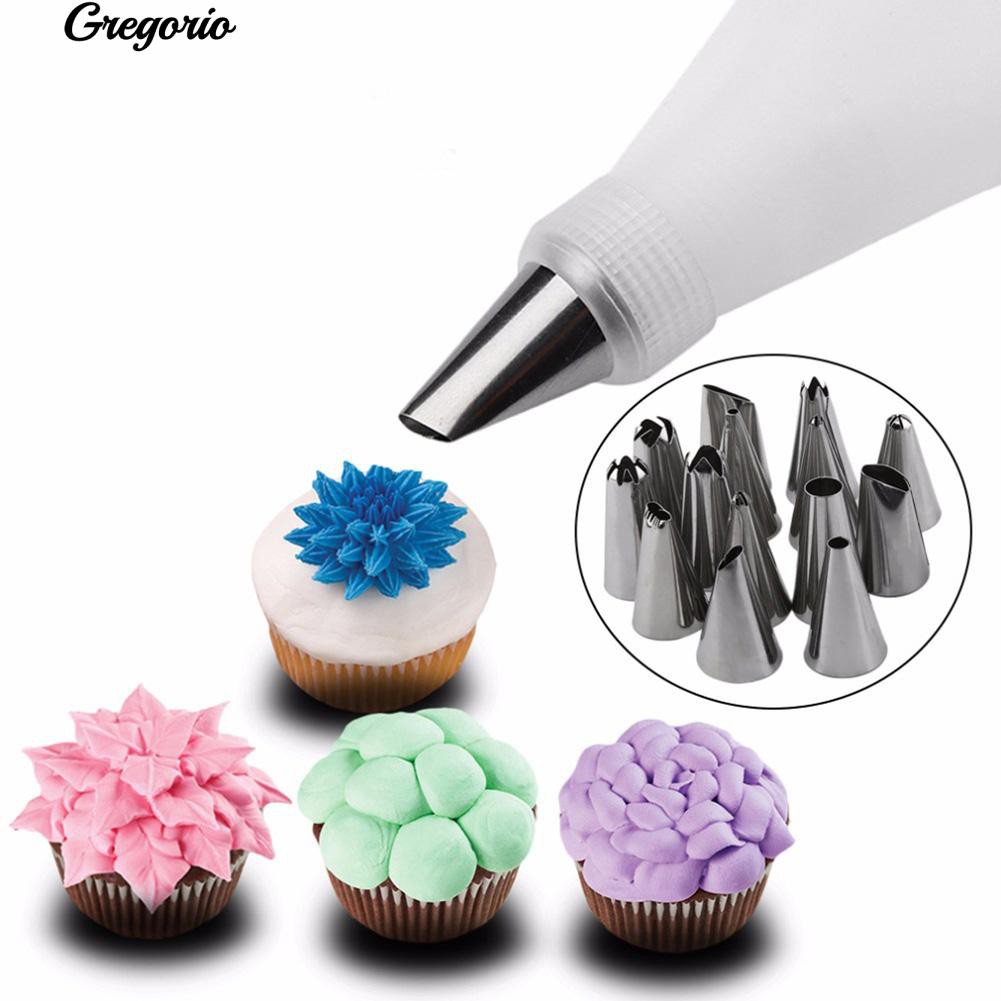 Cake Decorations Liroyal 6 Pcs Icing Piping Nozzle Cake Decorating