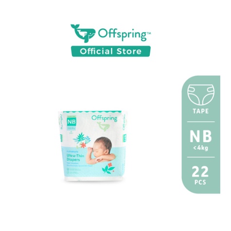 Offspring Diapers Ultra Thin Tape New Born Size | Shopee Malaysia