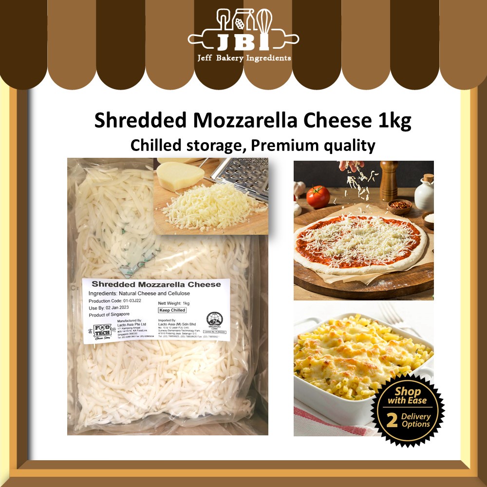 Premium Chilled Mozzarella 1kg (ORiginal packing) mozarella Pizza Natural cheese