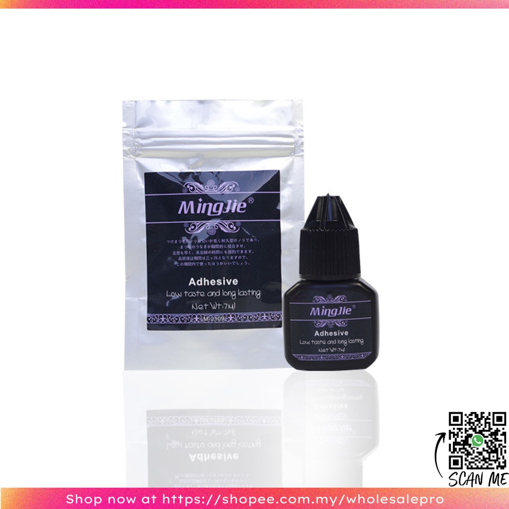 Wholesalepro Eyelash Extension Glue JAPAN MINGJIE FastDry ｜ Eyelashes Tool ｜ Eyelash Extension
