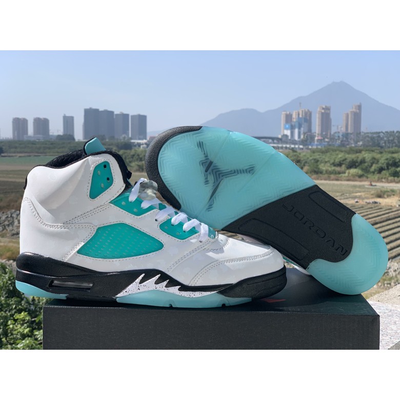 jordan retro 5 green