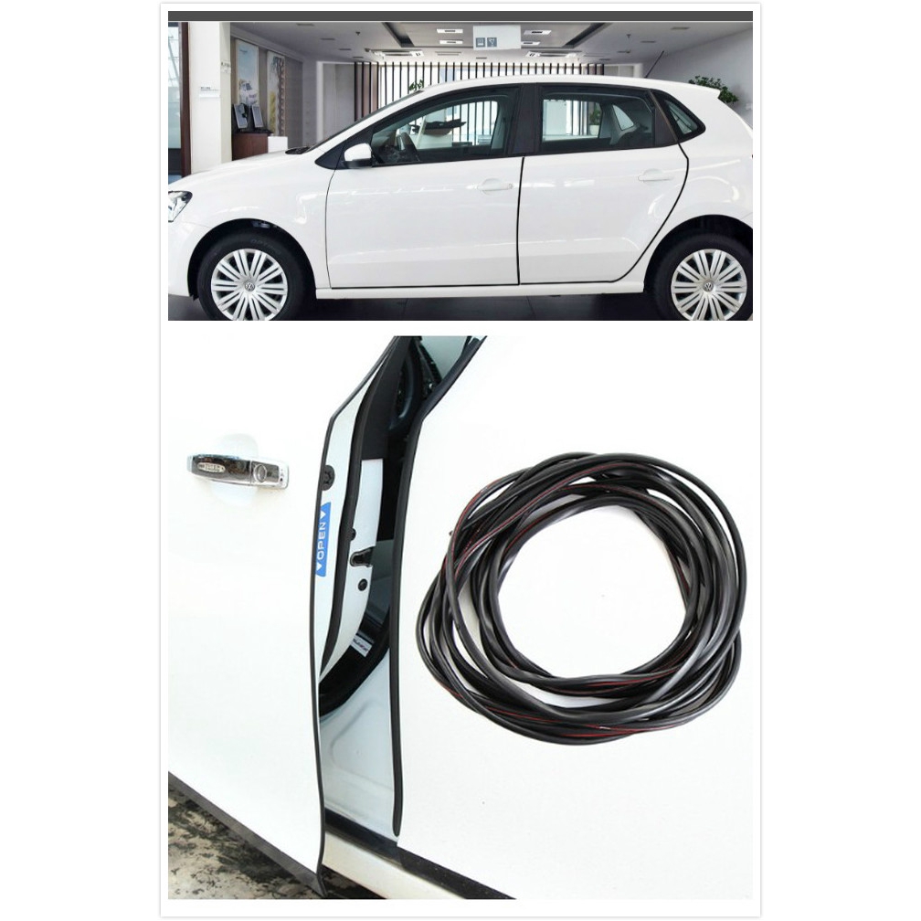 5m Car Door Protection Strips Rubber Edge Doors Moldings Side