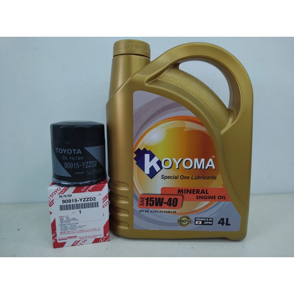 TOYOTA CAMRY SXV10 SXV20 , UNSER KF80 , TOYOTA INNOVA FORTUNER OIL
