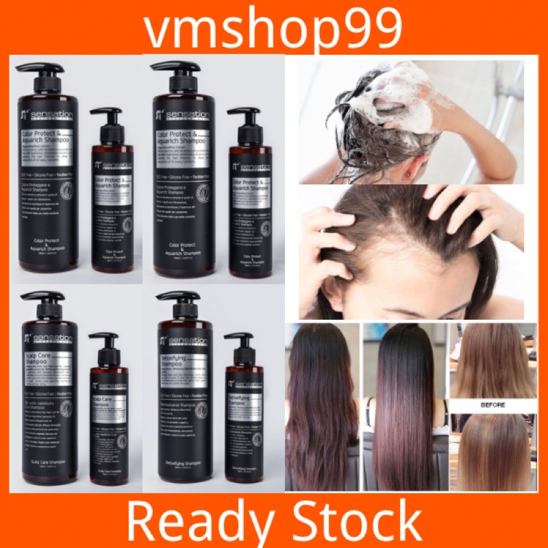 ST Sensation Hair Shampoo / Hair Therapy(Mask) 1000ml (Detoxifying