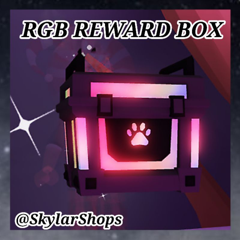 Roblox Adopt Me RGB REWARD BOX | Shopee Malaysia