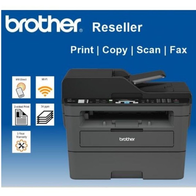 Brother MFCL2715DW / DCPL2550DW /MFC1910W Laser Printer Duplex