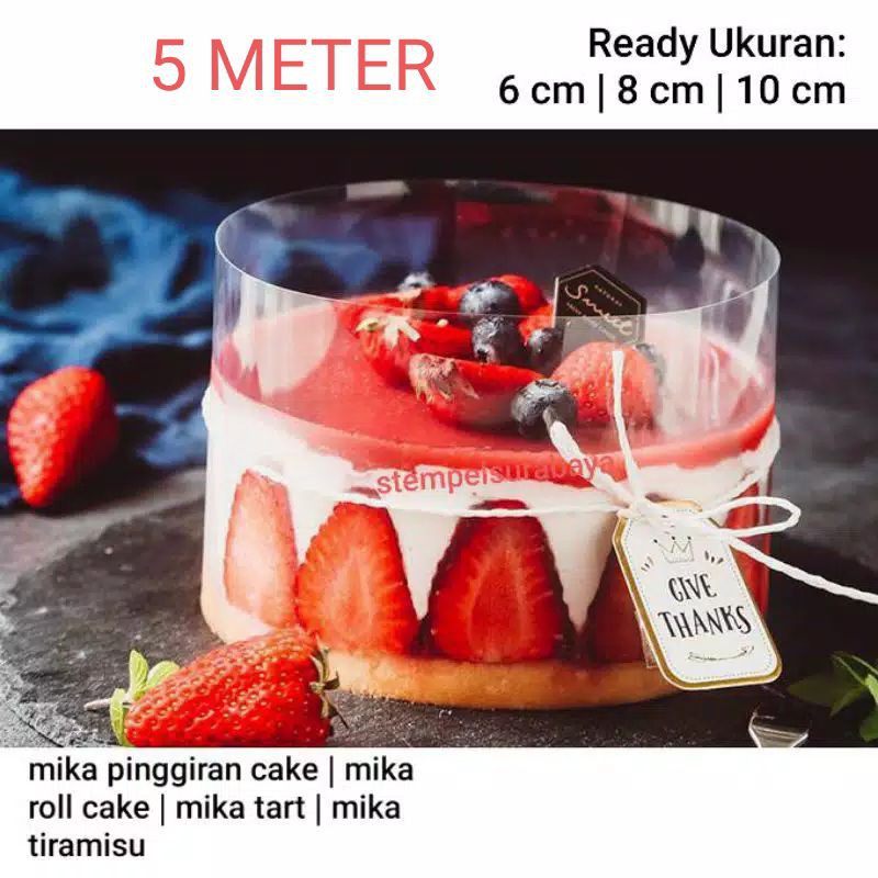 5 meters without PUTUS mica roll cake mica tiramisu mica cake edge 5 meters without breaking mica roll cake mica tiramisu mica cake edge