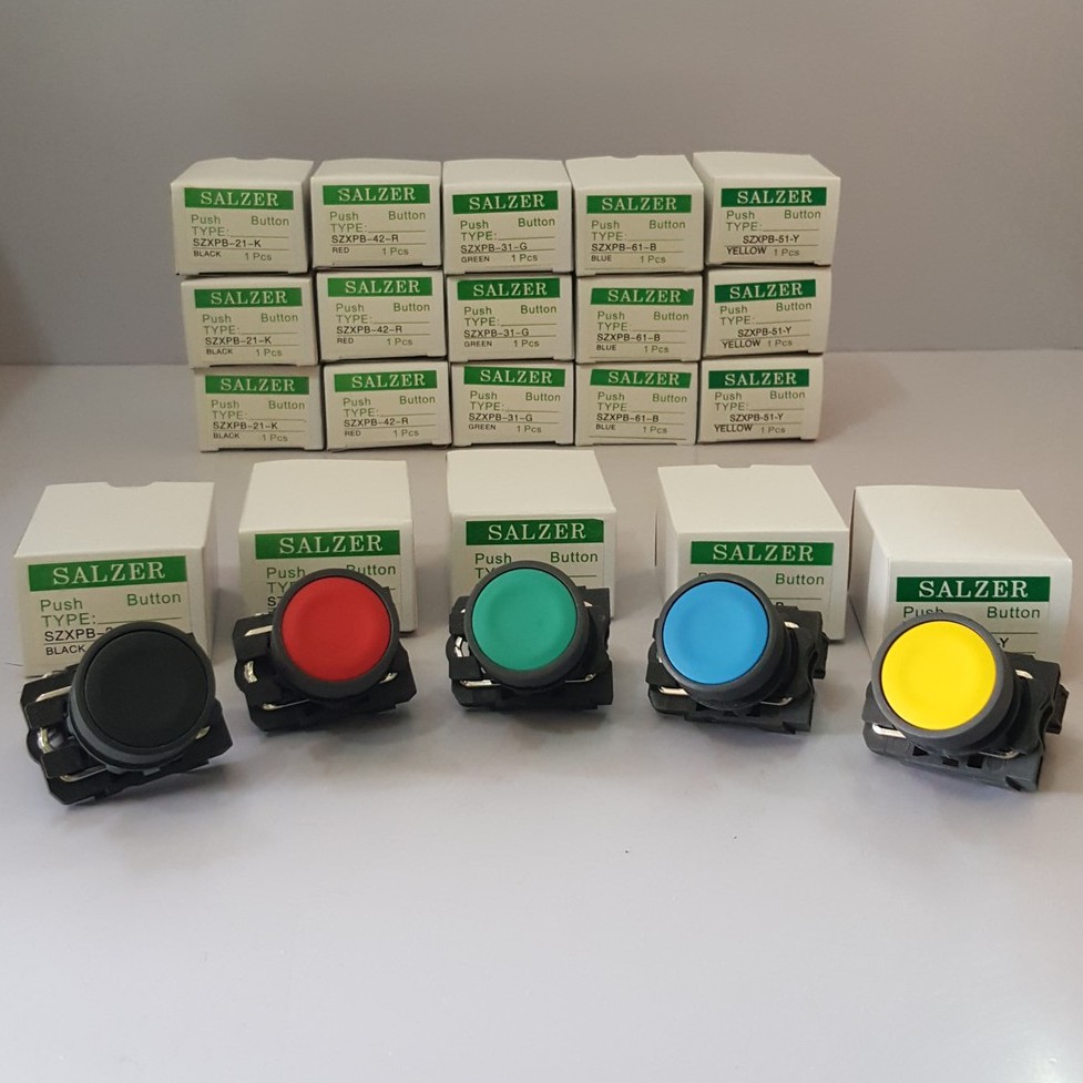 SALZER 22MM Push Button X-Series SZXPB | Shopee Malaysia