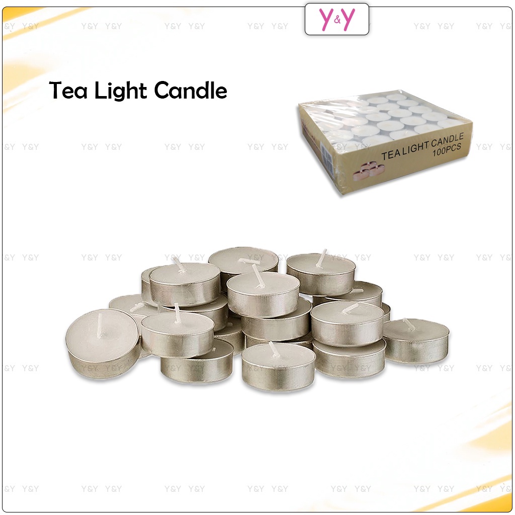 (READY STOCK) High Quality Tealight Candle / Tea Light Candle / Small Candle / Mini Candle
