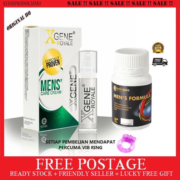 Xgene Royale Men S Care Cream Tongkat Ali Extract Formulation By Dr Ismail Tambi