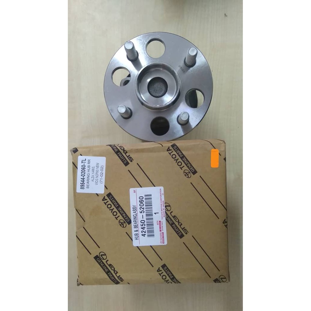 TOYOTA VIOS NCP93 YARIS PERODUA ALZA REAR WHEEL HUB 