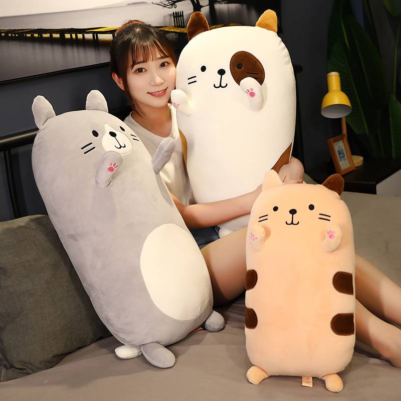 50/70cm Cute Cat Stuffed Toys Cartoon Animal Plush Toys Girls Sleeping Soft  Pillows Sofa Cushions Children's Ragdoll Large Long Legs Pillow Creative  Birthday Gift | Shopee Malaysia