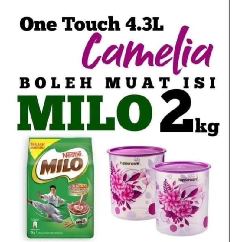 Tupperware one touch 4.3L untuk 1 biji🔥🔥