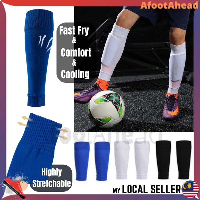 24H SHIP⚡ Stokin Panjang Bola Sepak Leg Sleeve Football Long Sock Soccer Calf High Ankle Protective Knee pad Sarung Kaki