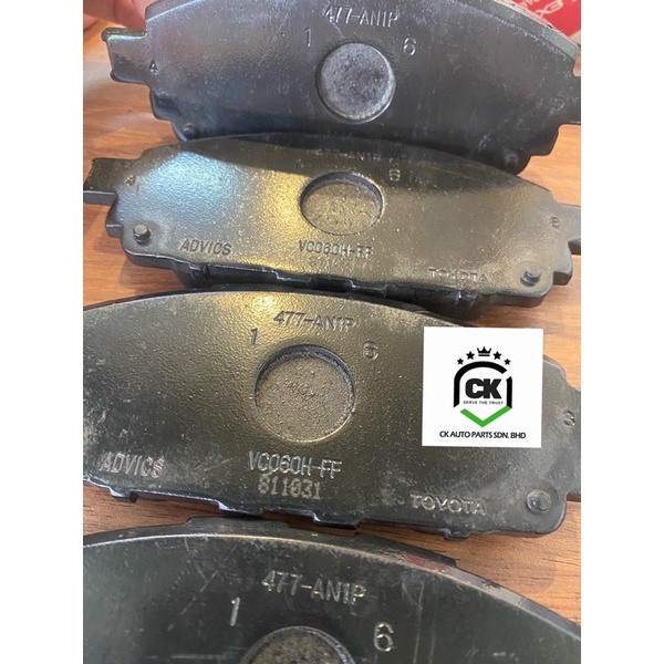 Toyota Innova 2017 Front Brake Pad100 original Shopee Malaysia