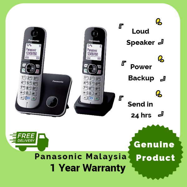 Panasonic KX-TG6811 / TG6812 Cordless Phone - Panasonic Malaysia ...