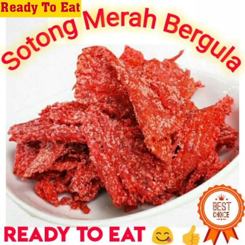 In Stock!! HALAL!! (100-200 gr )Sotong Merah Bergula ...