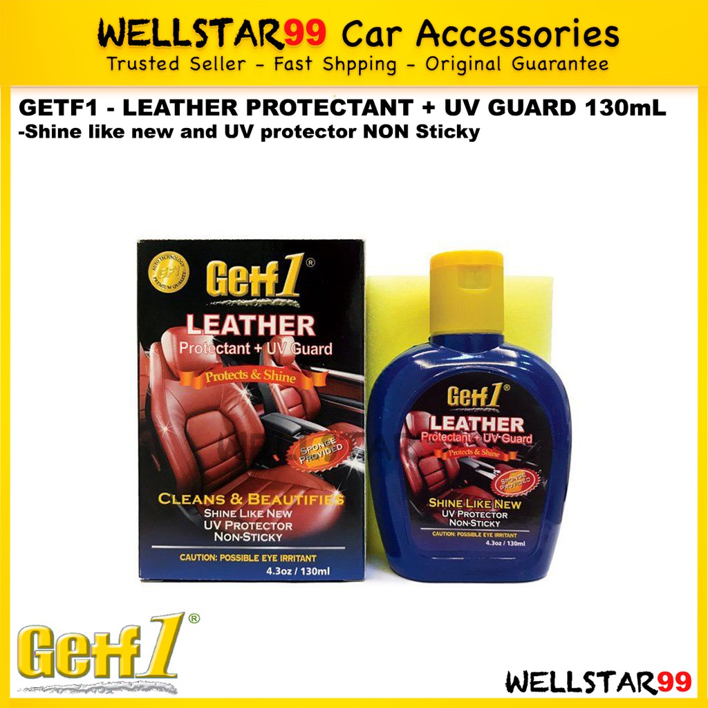 GETF1 Leather Protectant + UV Guard 130mL Shopee Malaysia