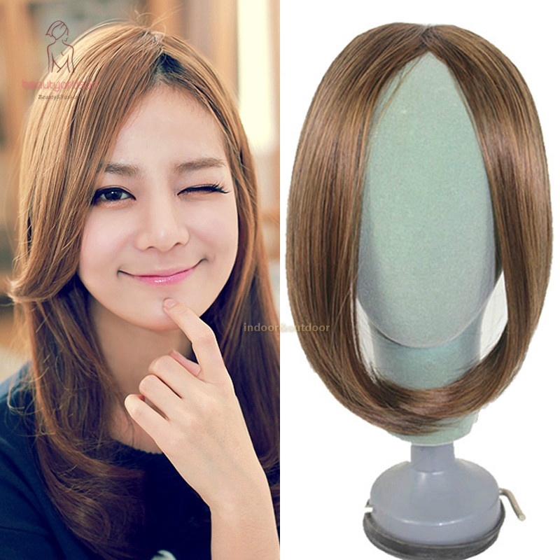 Br Hairbang Real Natural Hair Extensions Clip In Front Hair