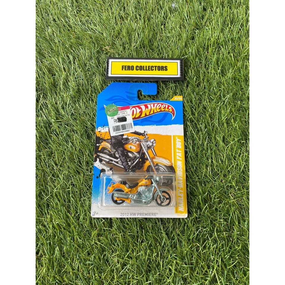 hot wheels harley davidson fat boy