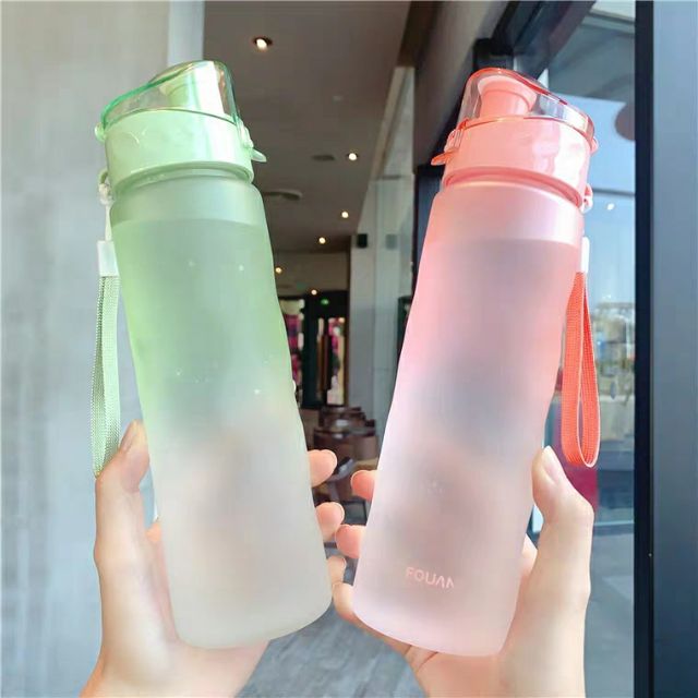 [Ready Stock] Korea Water Drinking Water Bottle Rope 650ml 700ml Botol ...