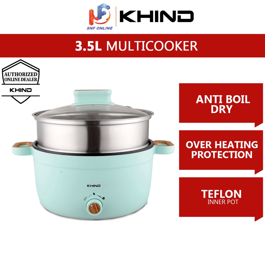 Khind Multicooker Pot 3.5L MCP350S Shopee Malaysia