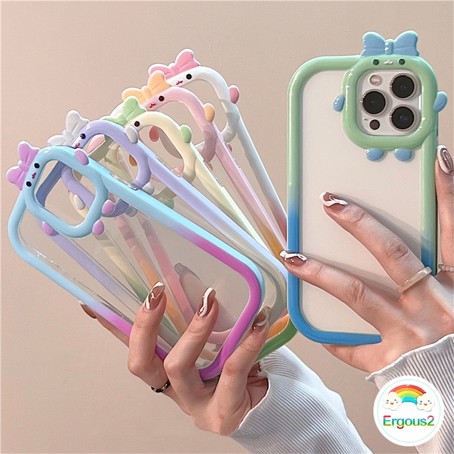 Casing Compatible for iPhone 14 13 12 11 Pro Max X Xr Xs Max iPhone 8 7 6 6s Plus SE 2020 Colorful Color Phone Case Clear Camera Lens Protection Soft Case Bumper Shockproof Soft TPU Protective Cover